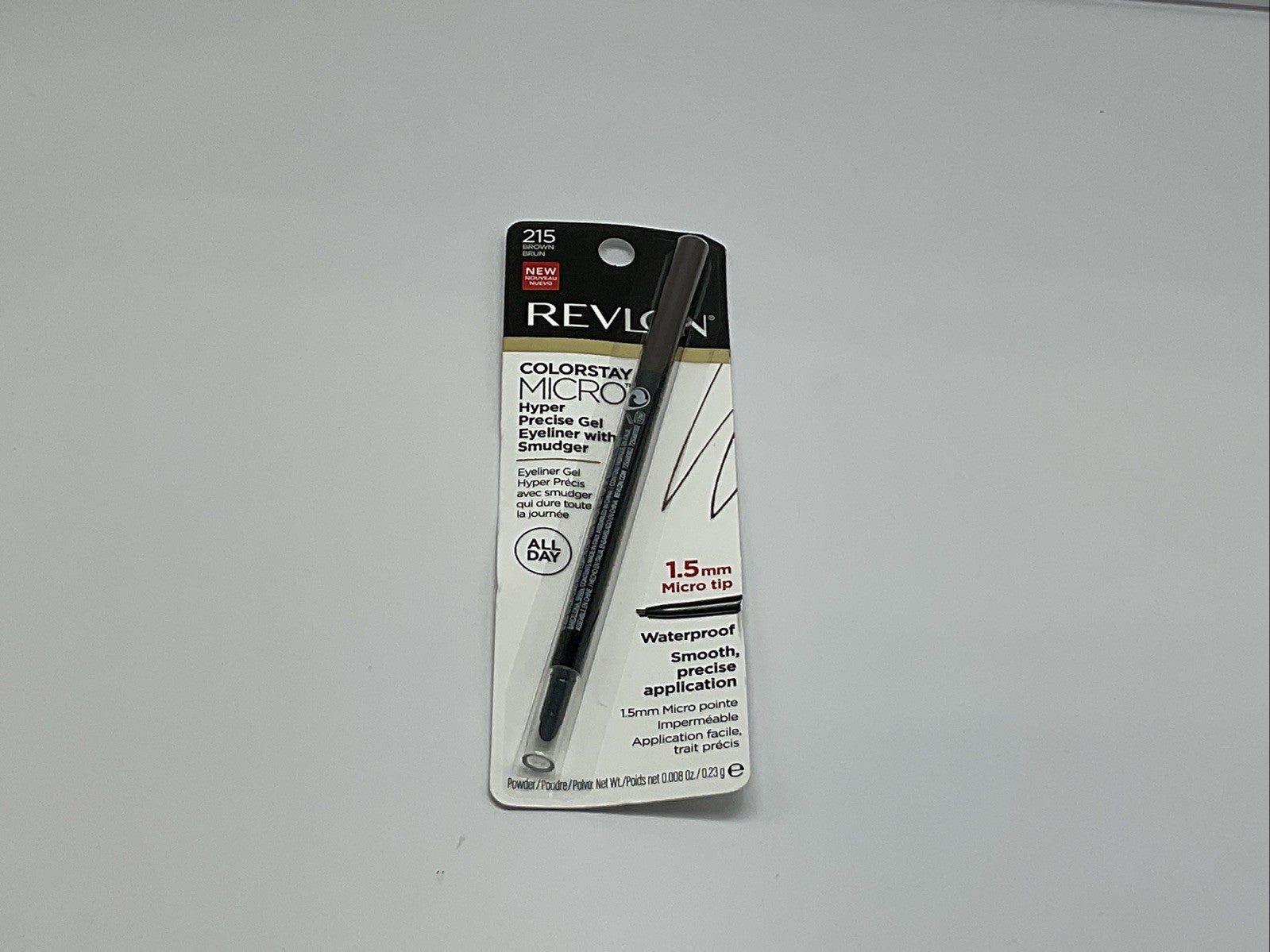 Revlon Gel Eyeliner ColorStay Hyper Precision Eye Makeup - 215 Brown - Single