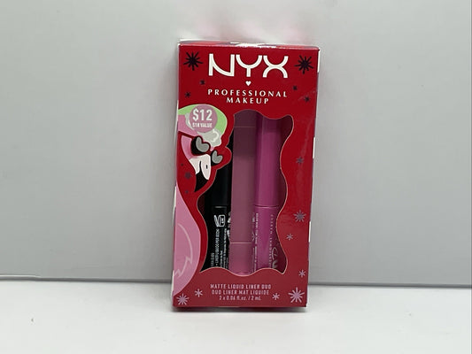 Limited Edition NYX Professional Makeup Matte Liquid Vivid Liner Duo