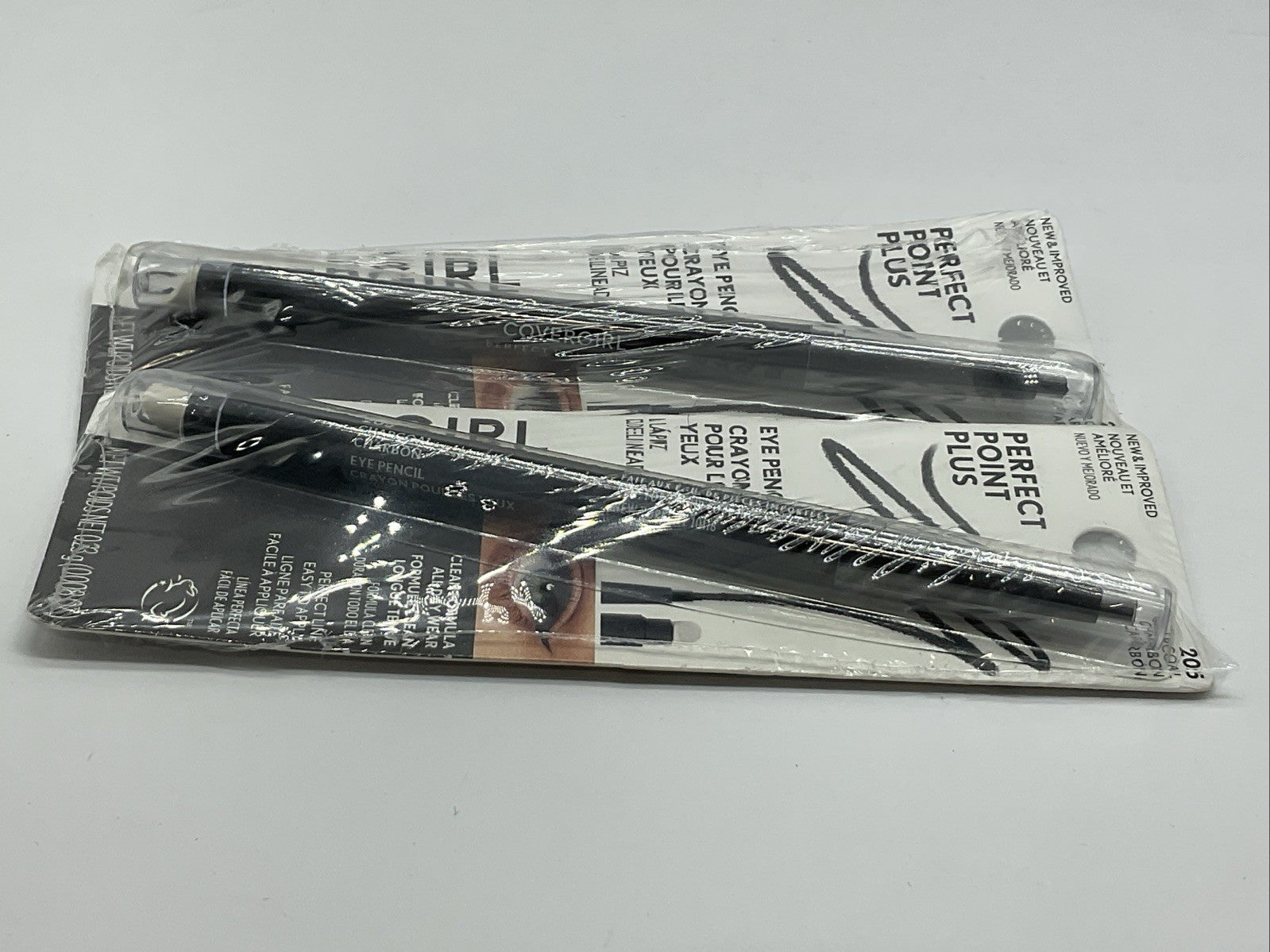 2 PACK - COVERGIRL Point Plus Eye Liner Pencil - 205 Charcoal