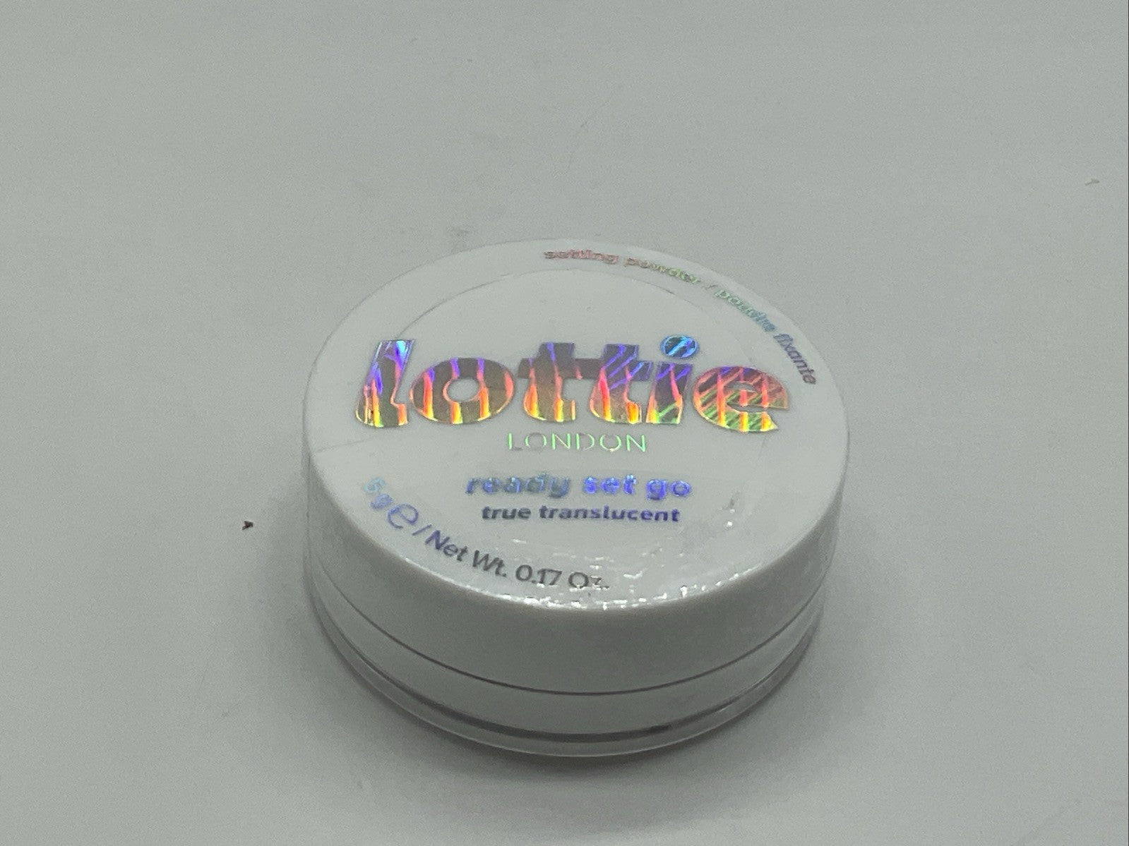 Lottie London Ready Set Go Setting Powder 0.176 oz - True Translucent