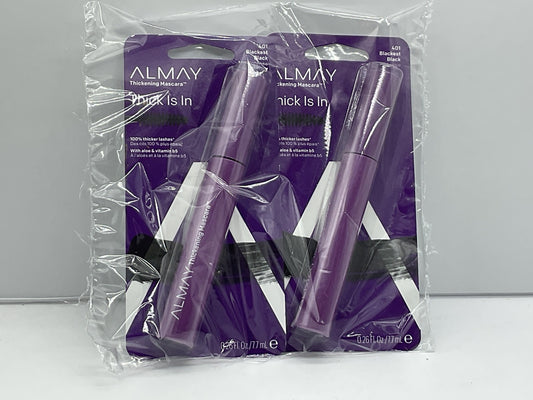 Almay Thick Is In Thickening Mascara 401 Blackest Black 0.26 Fl Oz 