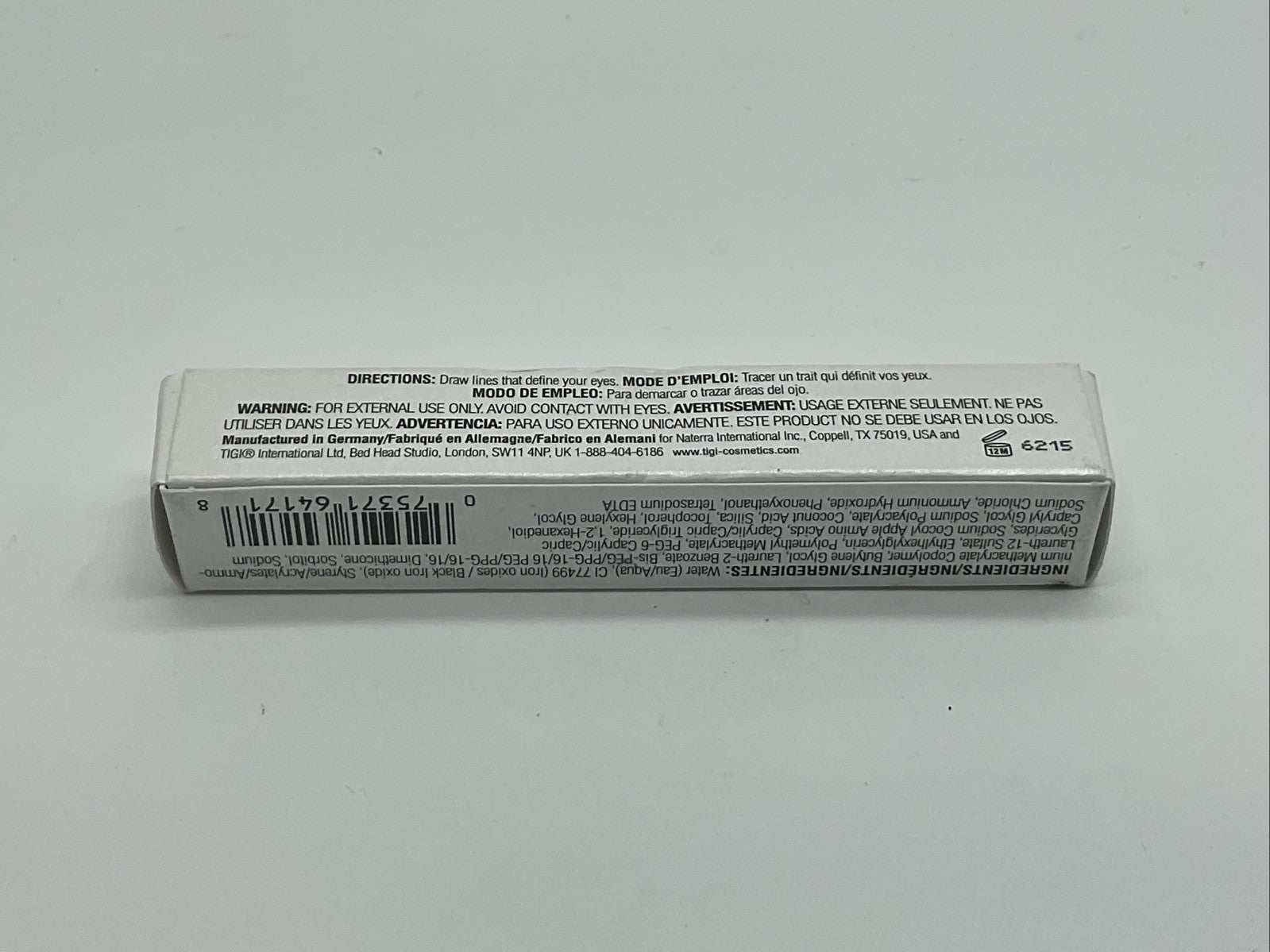 TIGI Patent Liquid Eyeliner 0.08 Oz - Black