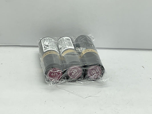 3 Pack - Revlon Super Lustrous Lipstick Creme - 625 Iced Amethyst 