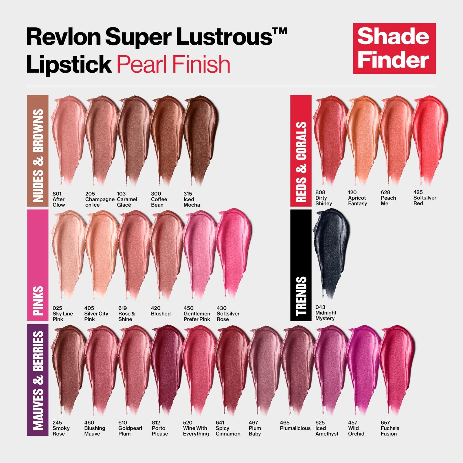 2 PACK - Revlon Super Lustrous Lipstick 245 SMOKY ROSE