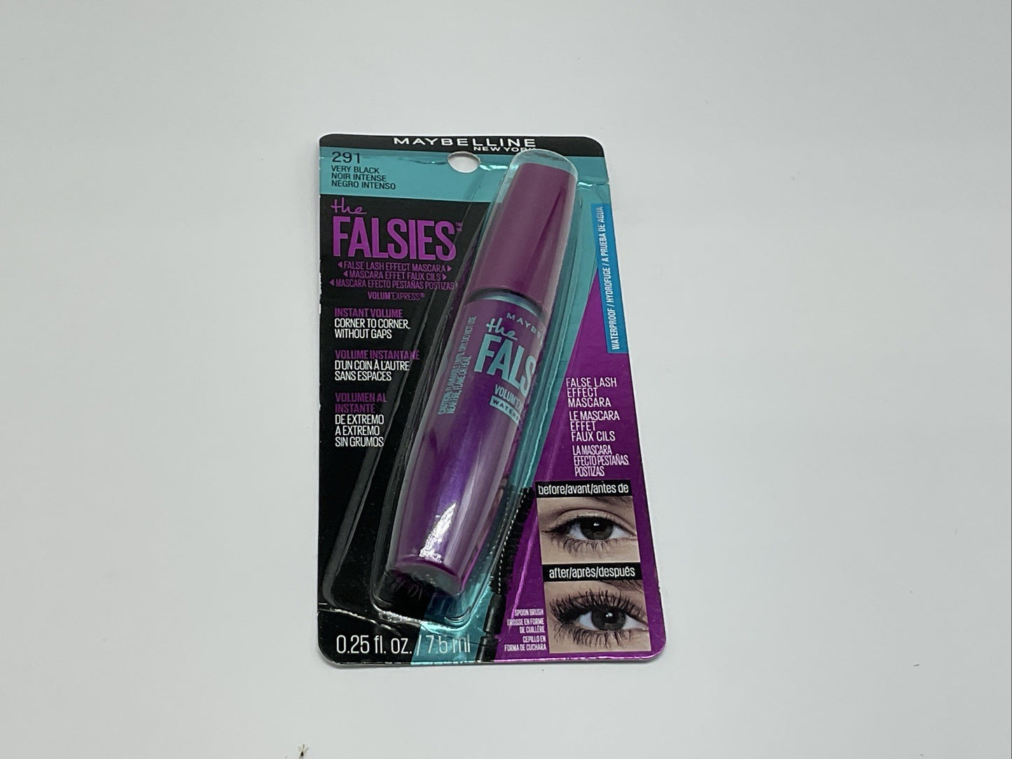 Maybelline New York Volum' Express FALSIES Mascara - 291 Very Black - Single