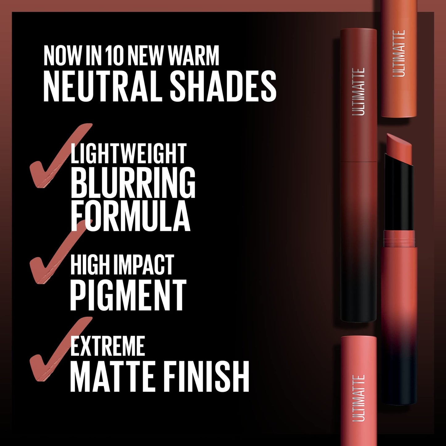 Maybelline Color Sensational Ultimatte Matte Lipstick, more coffee