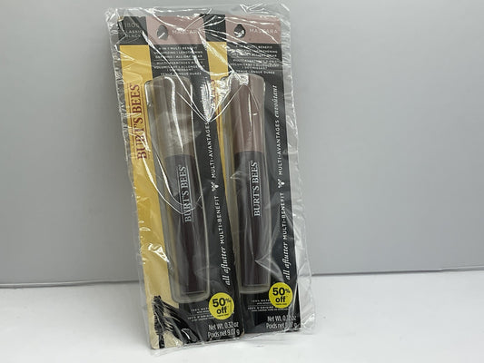 2 PACK - Burts Bees 4-in-1 Multi Benefit Mascara - 1805 Classic Black 