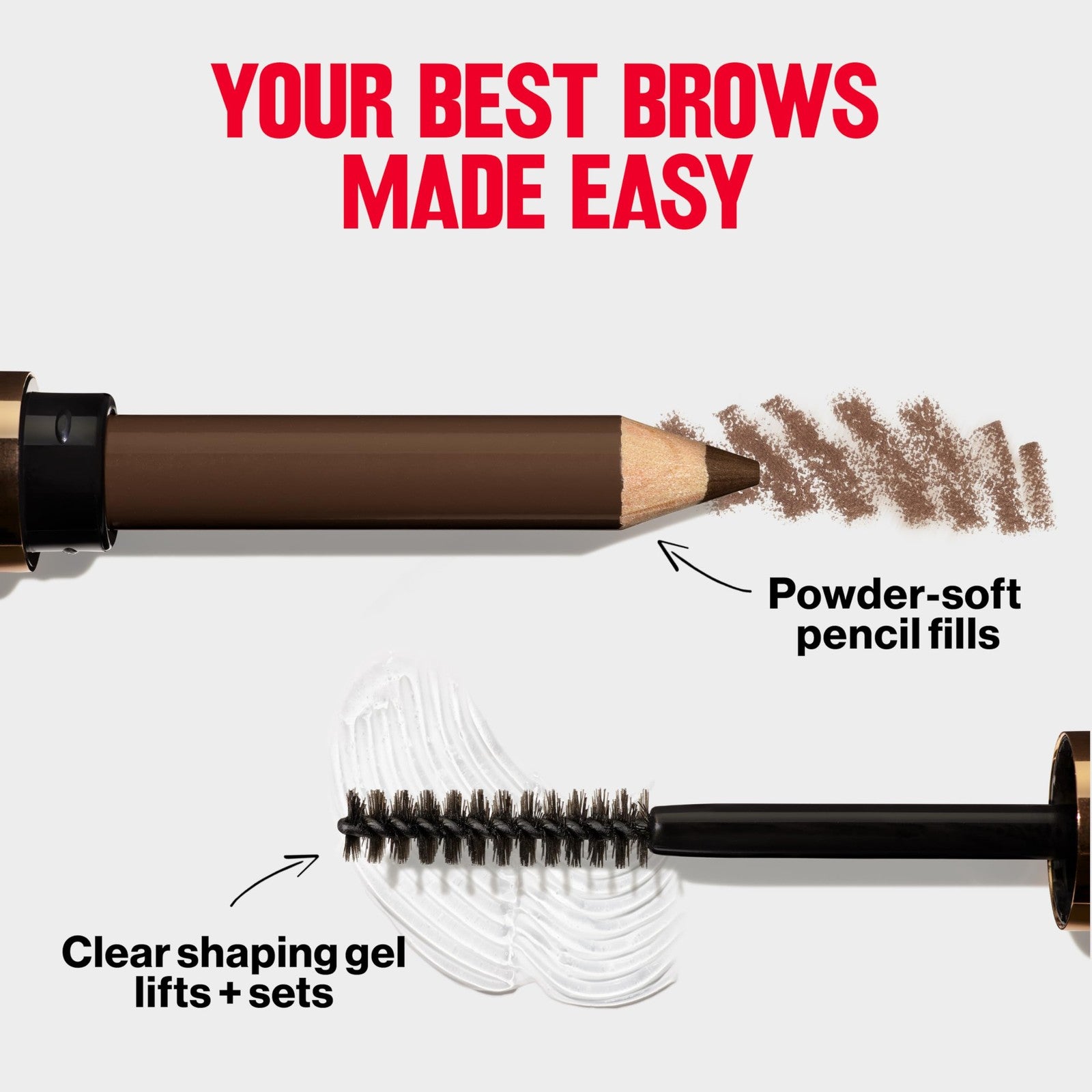 2 PACK - Revlon ColorStay BrowFantasy Eyebrow SoftPowder Pencil - 001 Ash Blonde