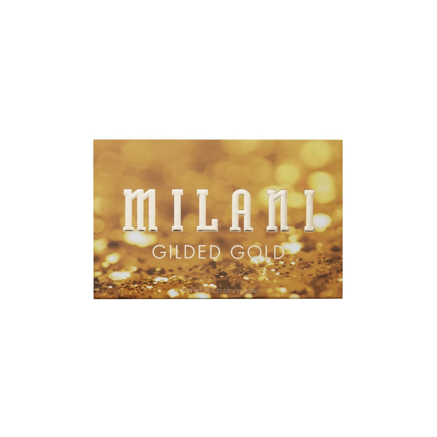 Milani Gilded Gold Hyper-Pigmented Eyeshadow Palette - 0.32 oz / 9 g