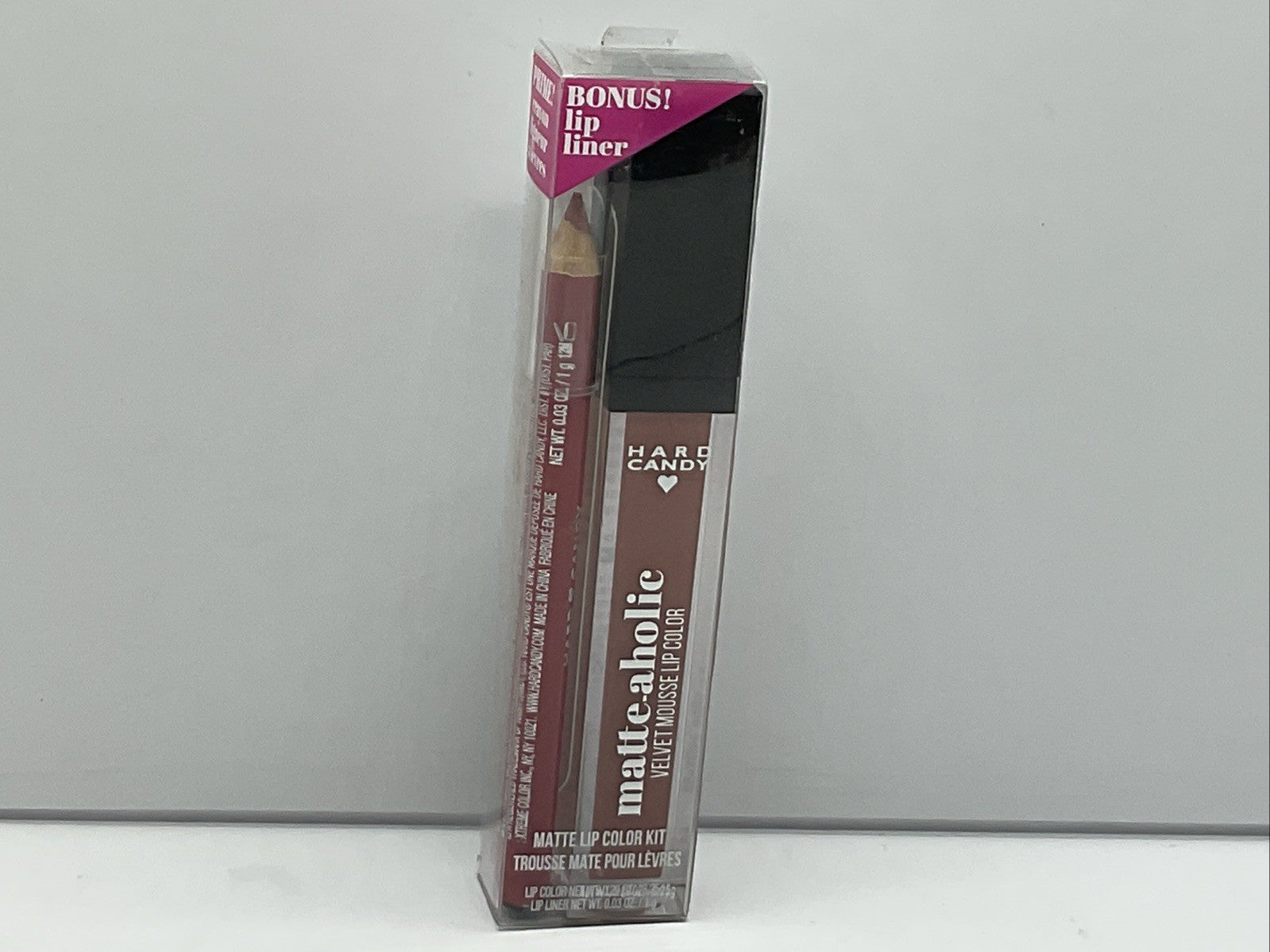 Hard Candy Matte Lip Color Kit Matte Alcoholic - 1526 Cherry Blossom