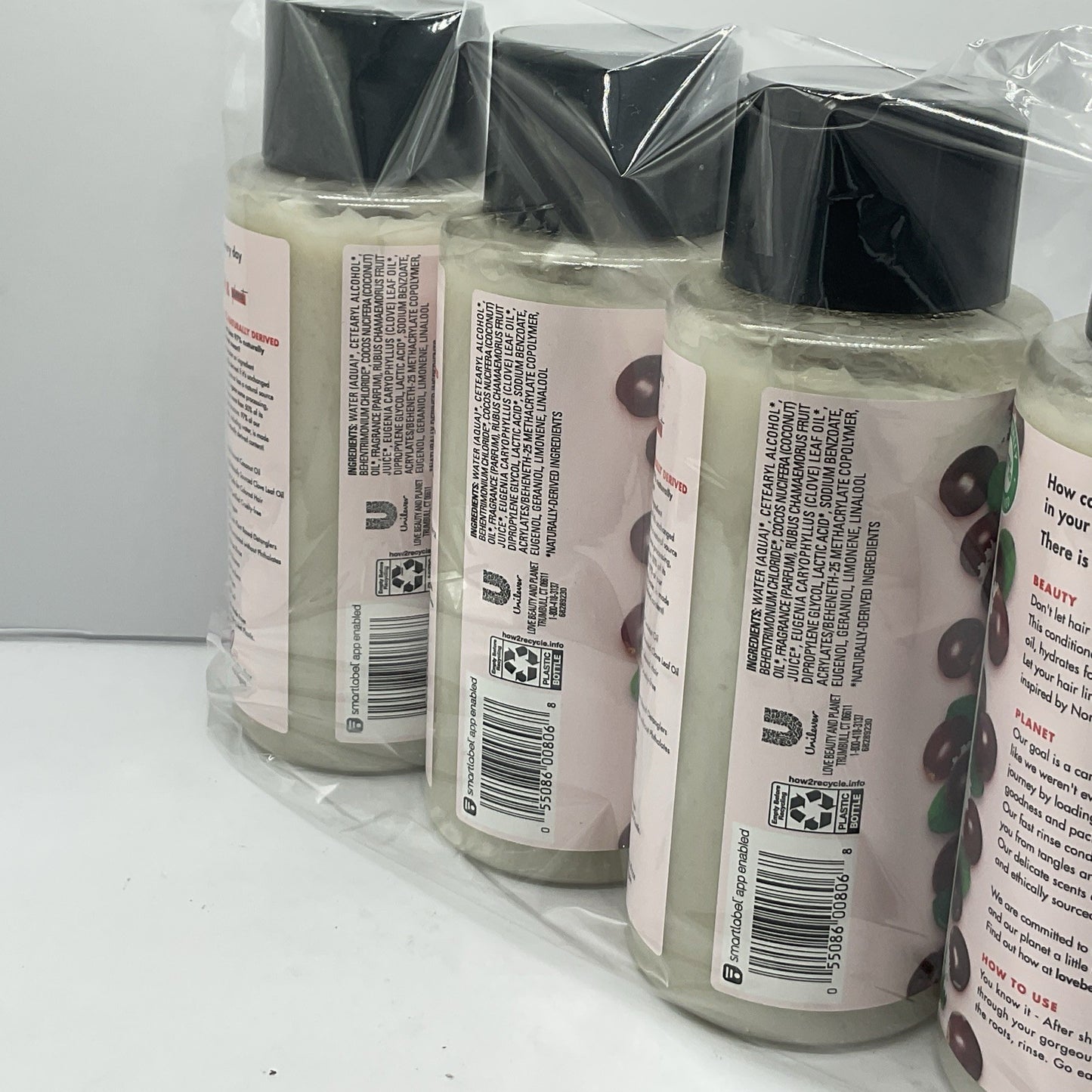 4 Pack Love Beauty & Planet Conditioner - Nordic Berry & Clove Leaf Oil