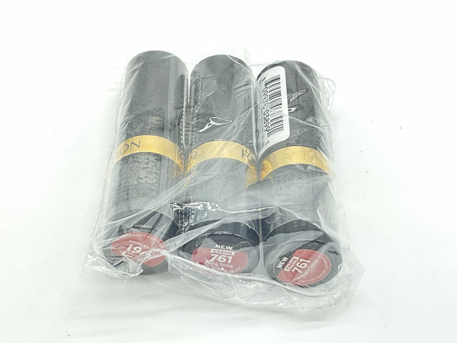 3 PACK - Revlon Super Lustrous Crème Lipstick - 761 Extra Spicy