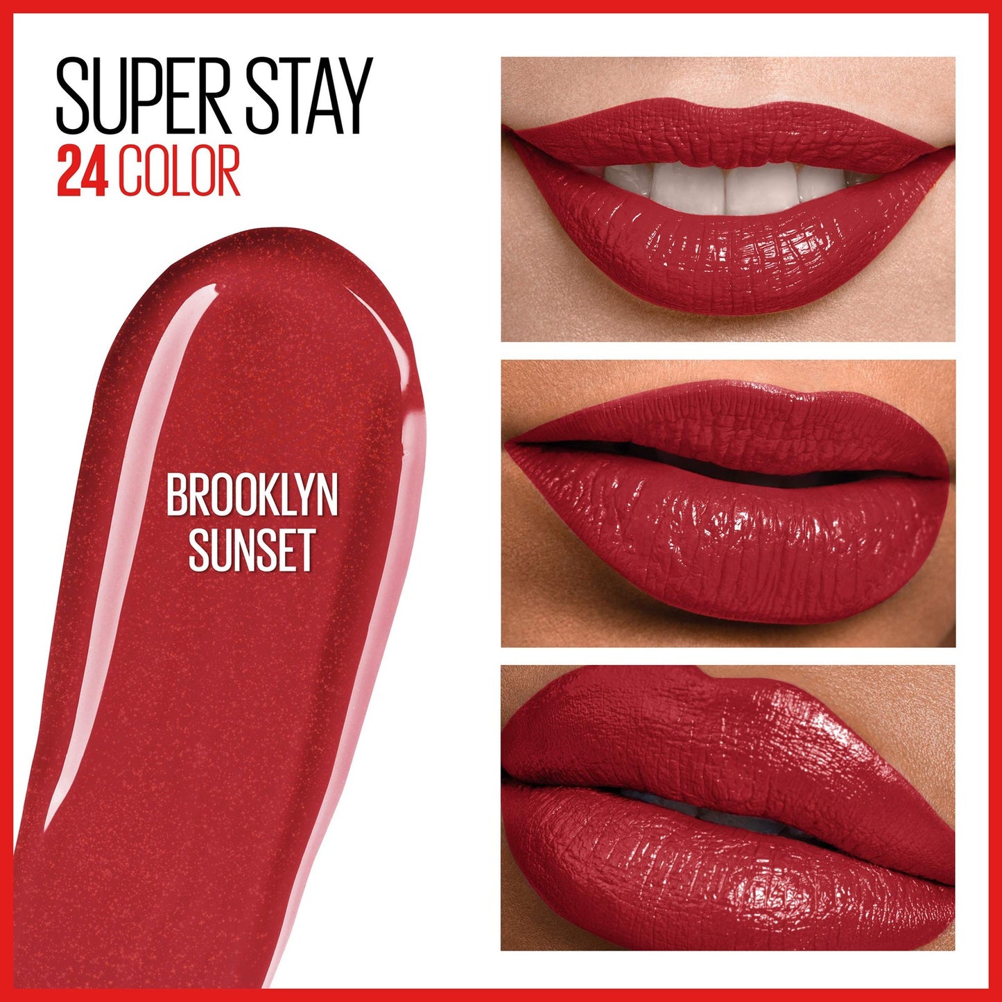 Maybelline SuperStay 24 2-Step Liquid Lipstick, 925 Brooklyn Sunset