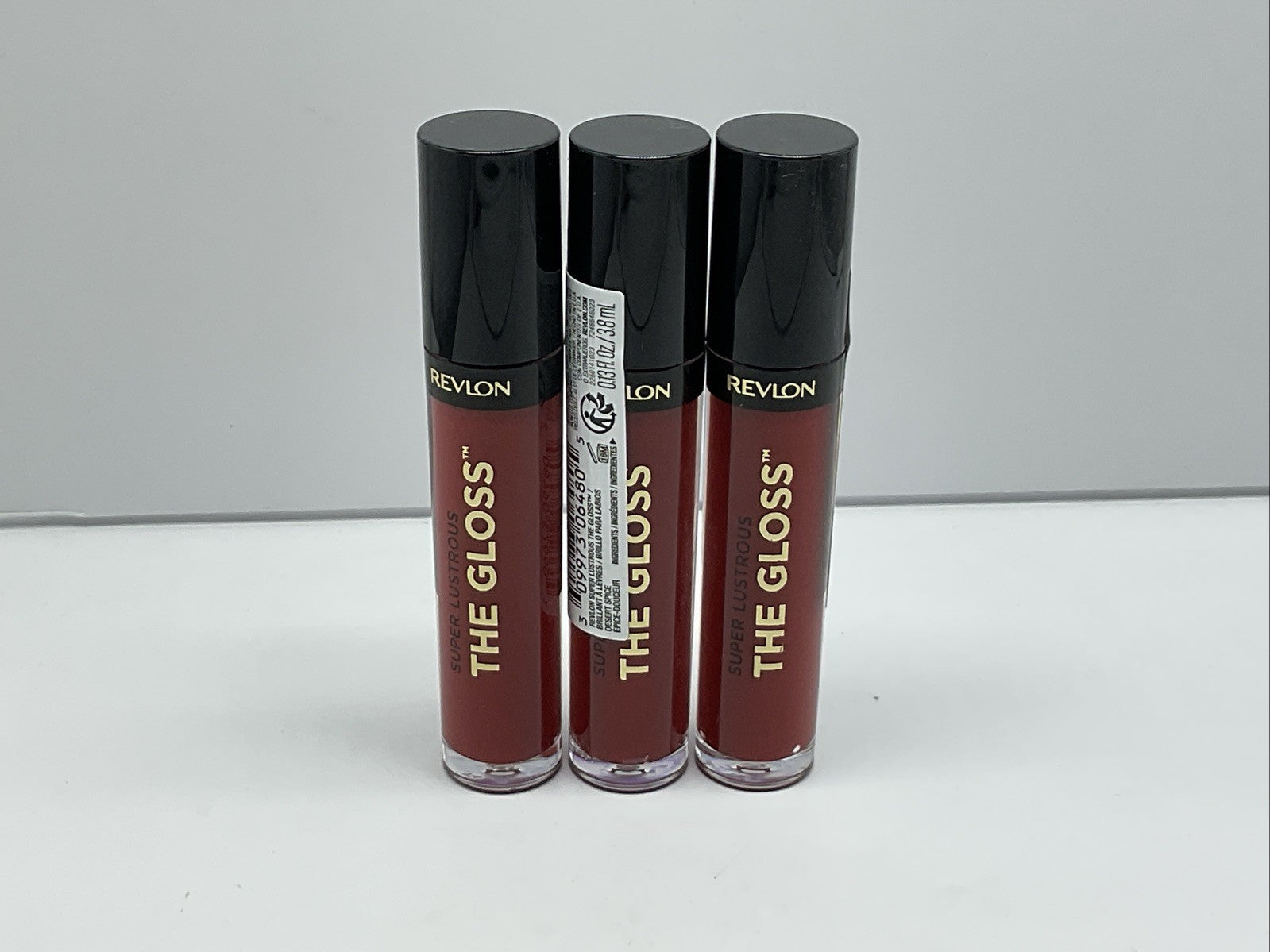 Revlon Super Lustrous The Gloss Lip Gloss - 247 Desert Spice - Set Of 3