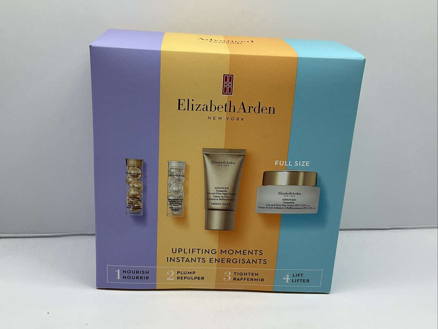 Elizabeth Arden Retinol Ceramide 14 Caps, Eye Caps, Cleanser, Night Cream Set