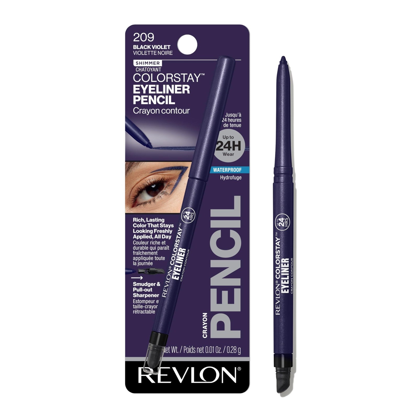 3 Pack - Revlon ColorStay Waterproof Eyeliner - 209 Black Violet