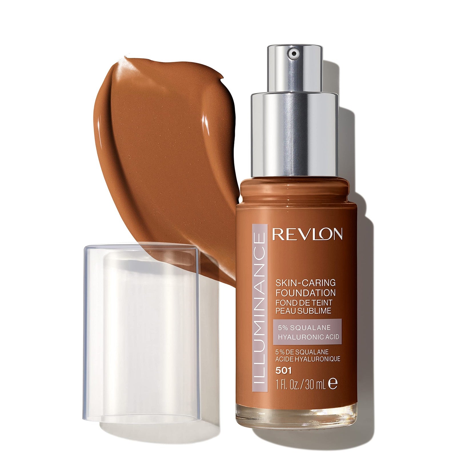 Revlon Illuminance Skin Caring Liquid Foundation - 501 Toasted Caramel