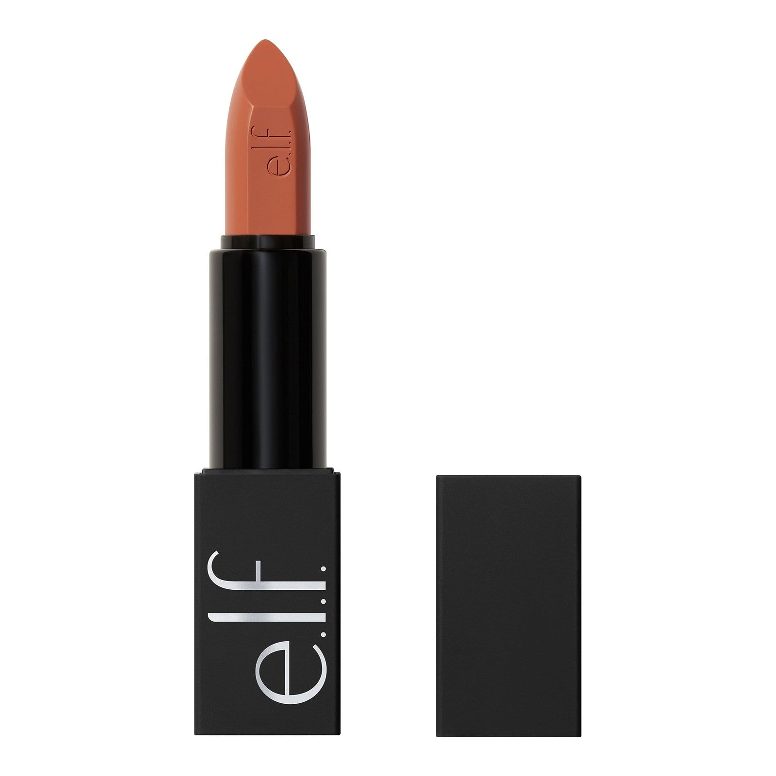 2 PACK - e.l.f. O FACE Satin Lipstick Rich Pigment LongLasting - 81794 NO DOUBT
