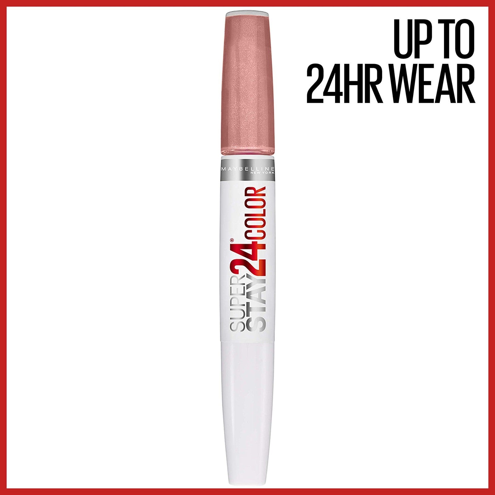 2 PACK - Maybelline Super Stay 24 HR Liquid Lipstick - 136 Constant Toast
