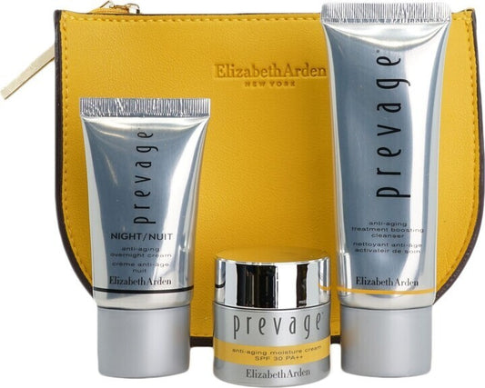 Elizabeth Arden Prevage Anti Aging Overnight & Day & Cleanser Travel Set