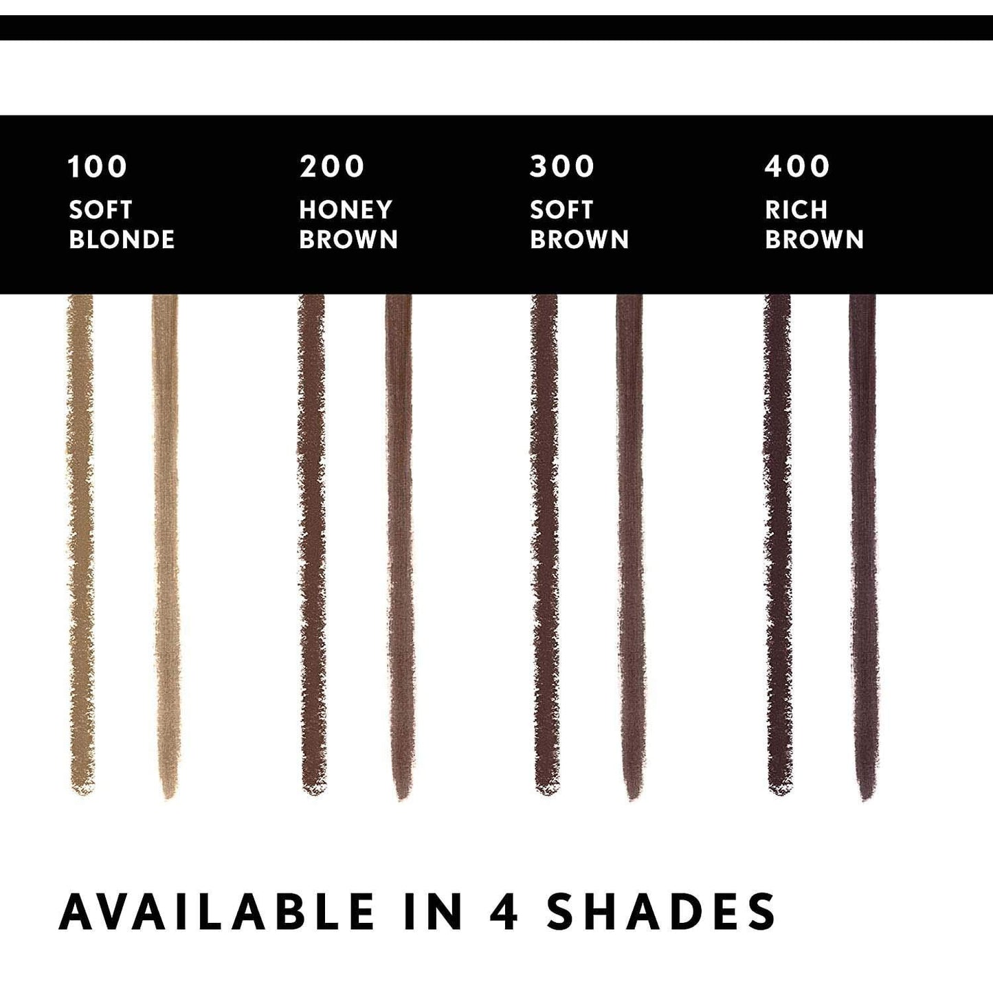2 PACK - CoverGirl Easy Breezy Brow 24HR Brow Ink Pen - 400 Rich Brown
