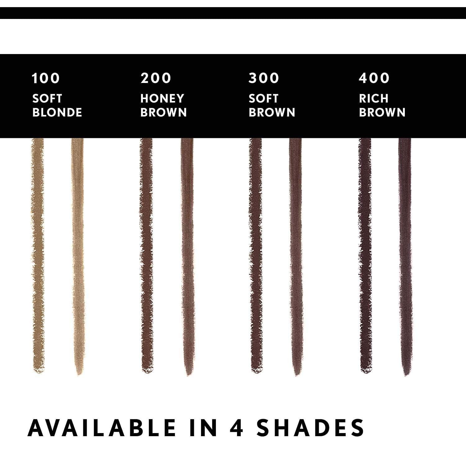 2 PACK - CoverGirl Easy Breezy Brow 24HR Brow Ink Pen - 400 Rich Brown