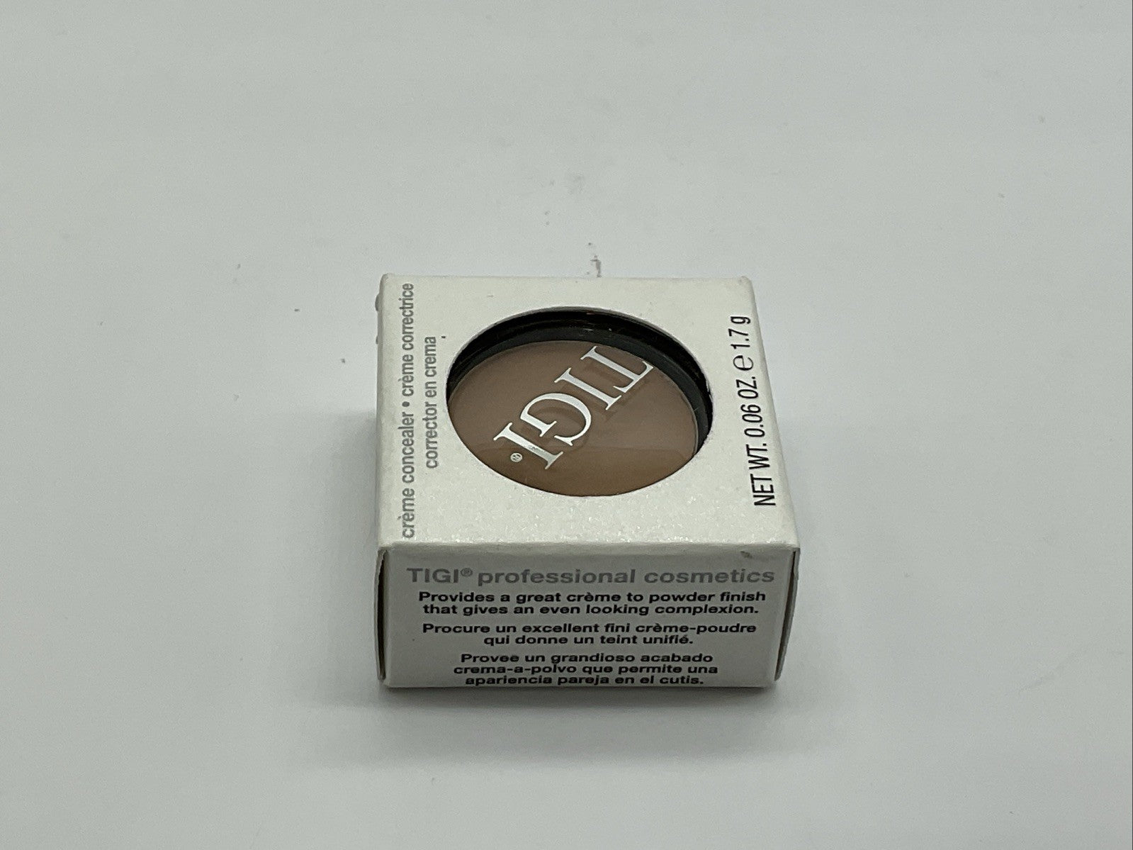 TIGI Creme Concealer Professional Cosmetics 0.06oz - Dark