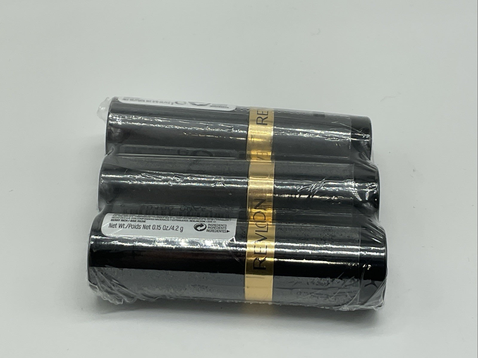 3 PACK - Revlon Super Lustrous Lipstick, Creamy Formula - 510 Berry Rich