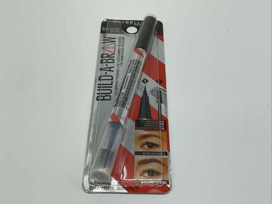 Maybelline Build-A-Brow 2-In-1 Brow Pen & Sealing Gel - 260 Deep Brown