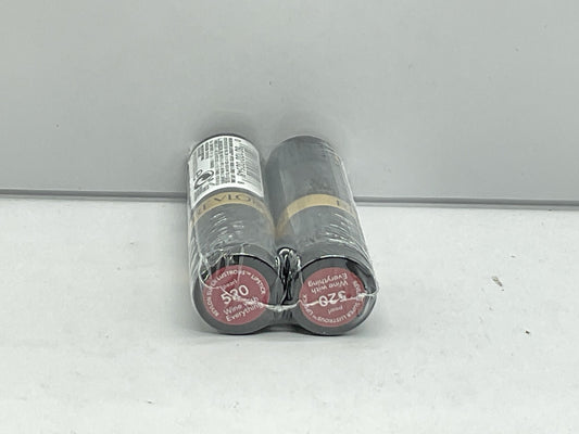 2 PACK - Revlon Super Lustrous Lipstick Creme - 520 Wine With Everything (Pearl)