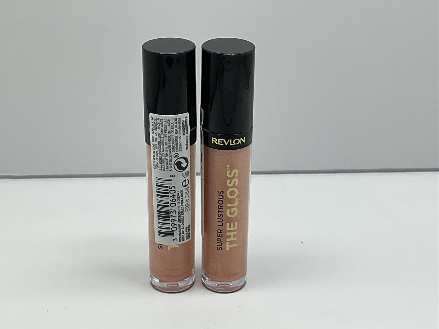 Revlon Super Lustrous Moisturizing HighShine Lip Gloss - 205 SnowPink - Set Of 2