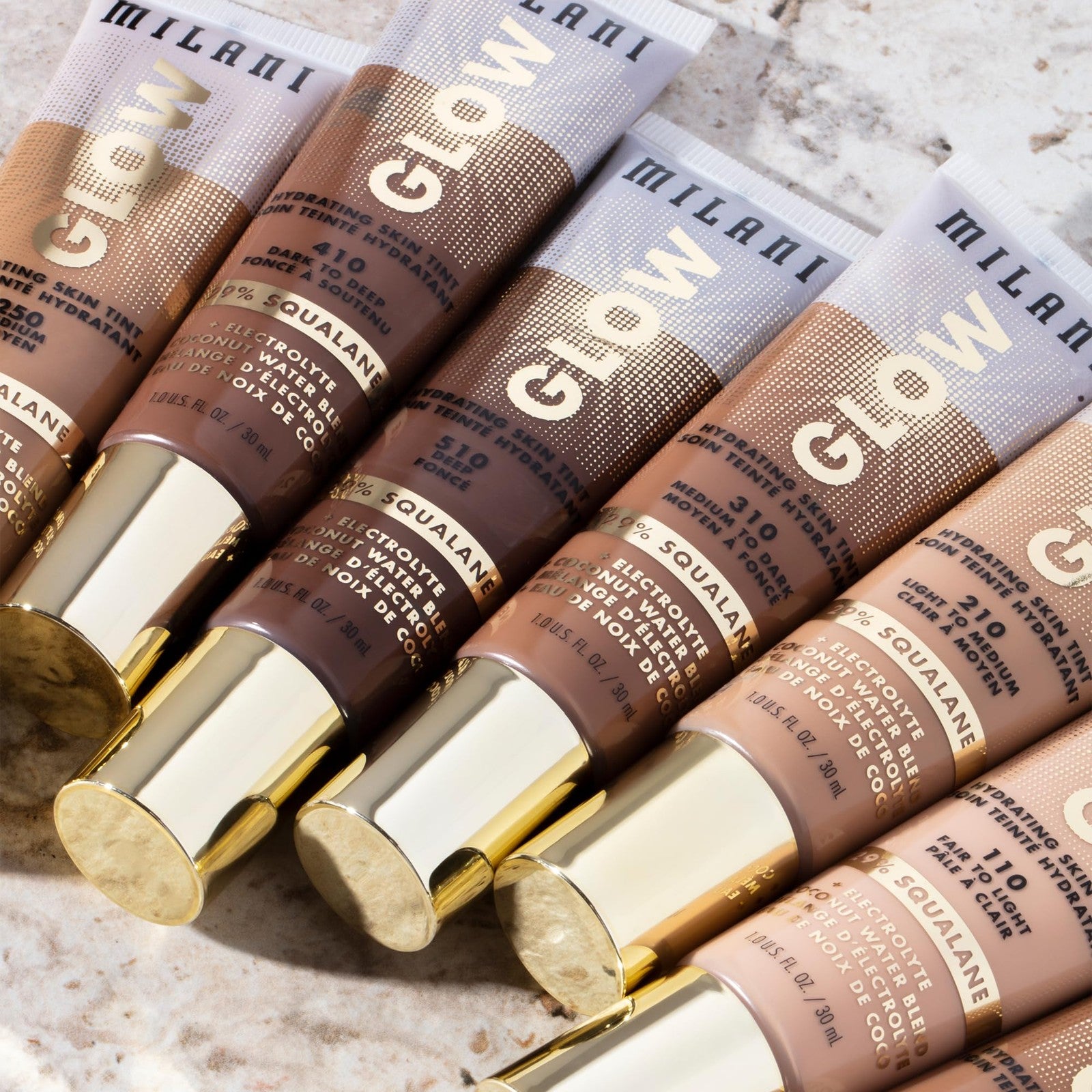 Milani Glow Hydrating Skin Tint - 310 Medium to Dark