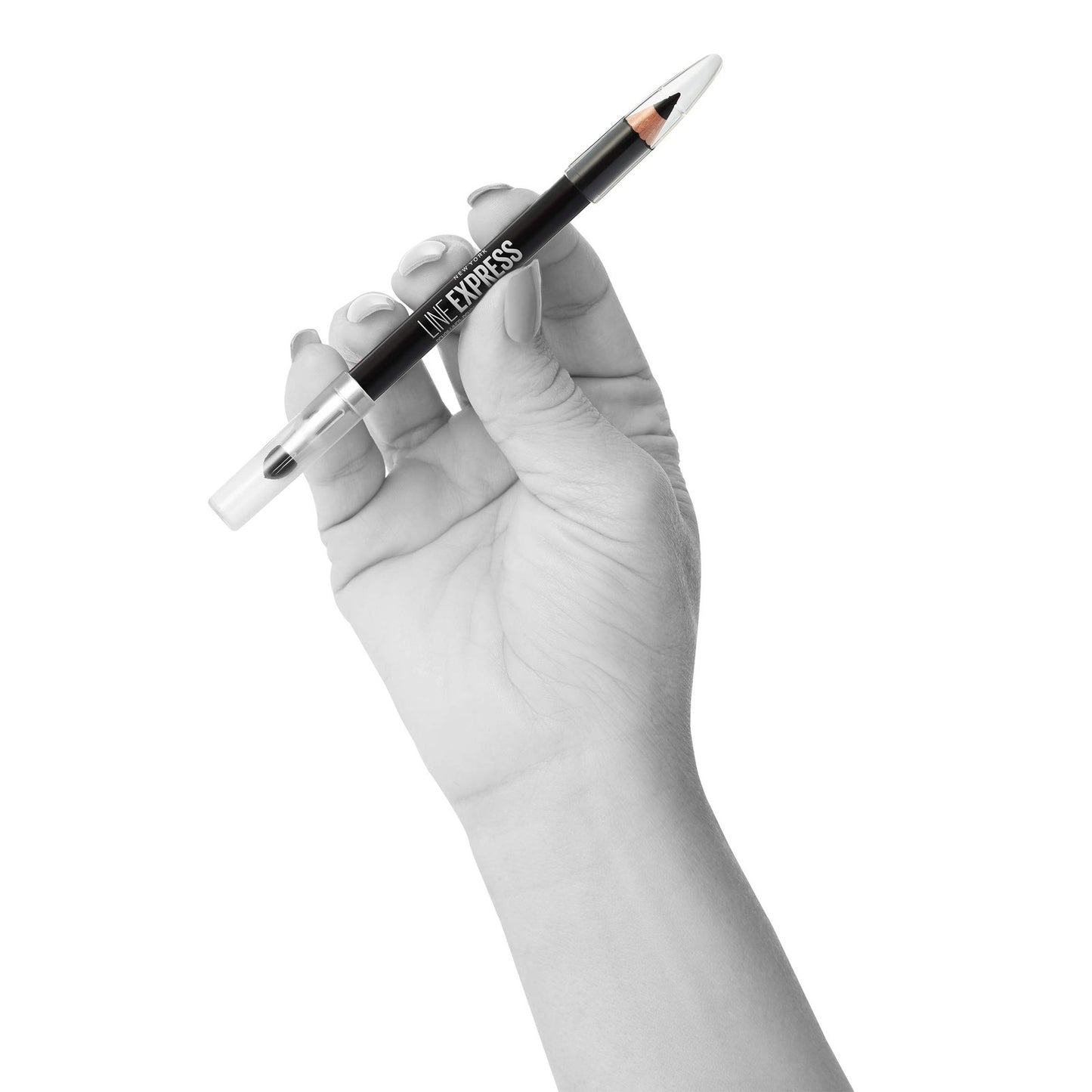 3 PACK - Maybelline Line Express Sharpenable Eyeliner - 01 Ebony Black