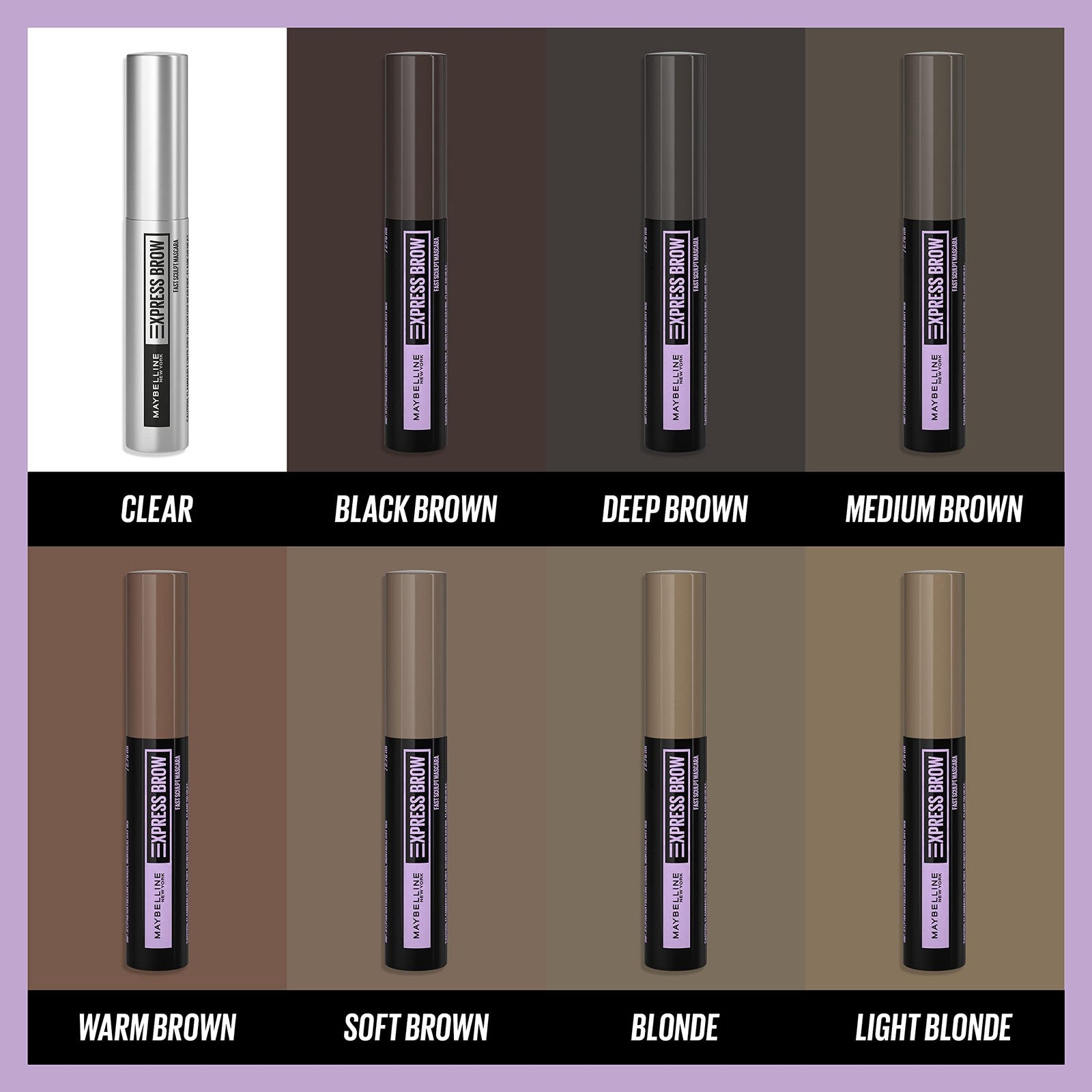 Maybelline Express Brow Brow Fast Sculpt Gel Brow Mascara 264 CLEAR