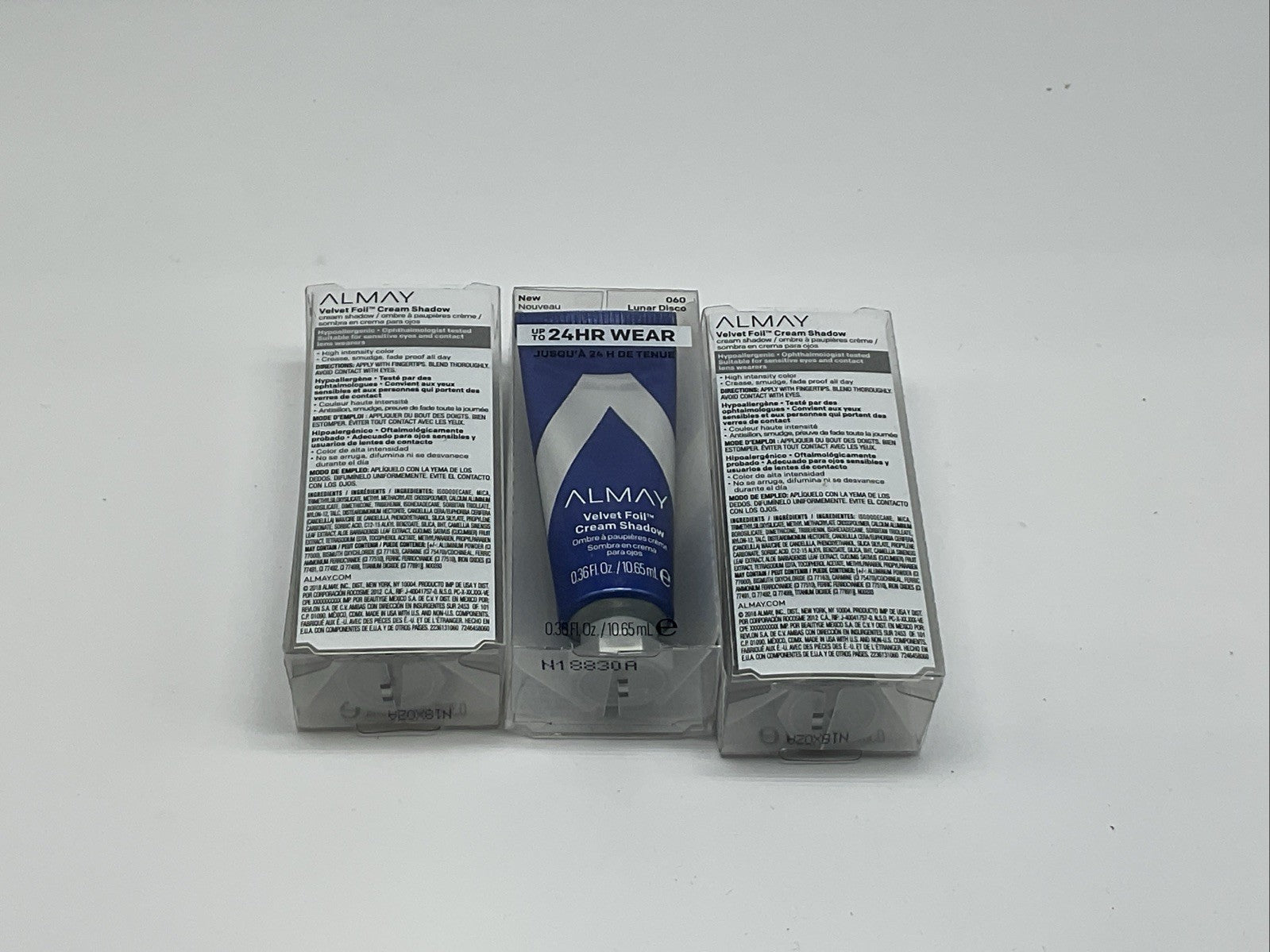 Revlon Almay Velvet Foil Cream Shadow - 060 Lunar Disco - Set Of 3