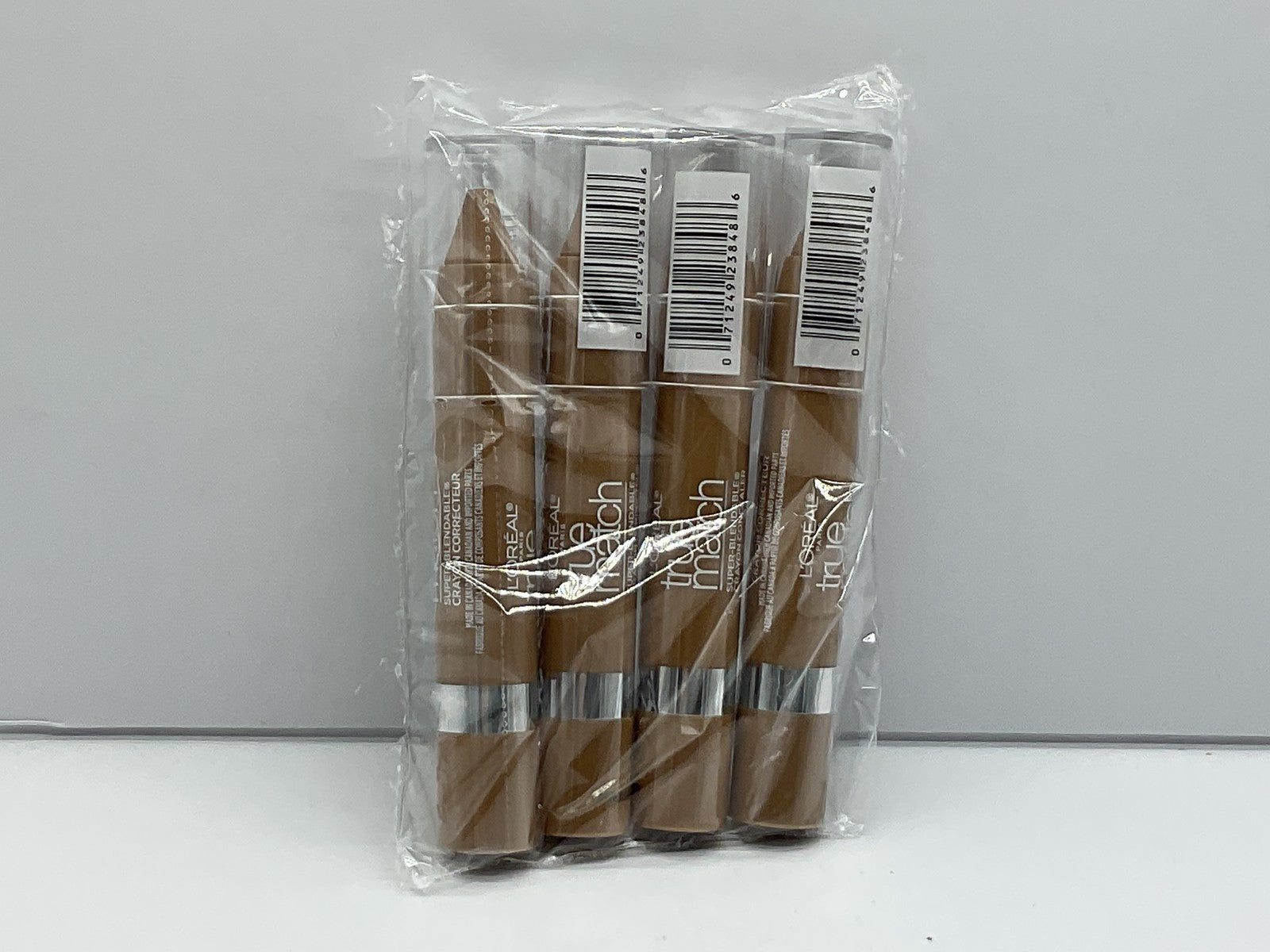 4 PACK - Loreal True Match Super-Blendable Concealer, W6-7-8 Medium