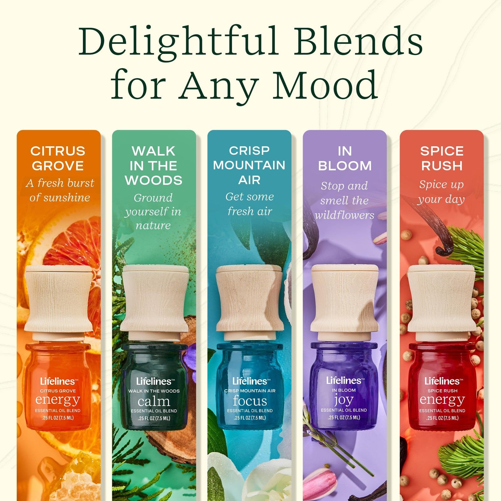 Lifelines Essential Oil Blends - Walk In The Woods 