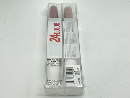 2 PACK - Maybelline 315 Frozen Rose Super Stay 24 HR Liquid Lipstick