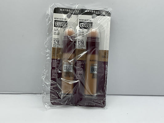 2 Pack - Maybelline Instant Age Rewind Eraser Multi-Use Concealer Shade 146.5 