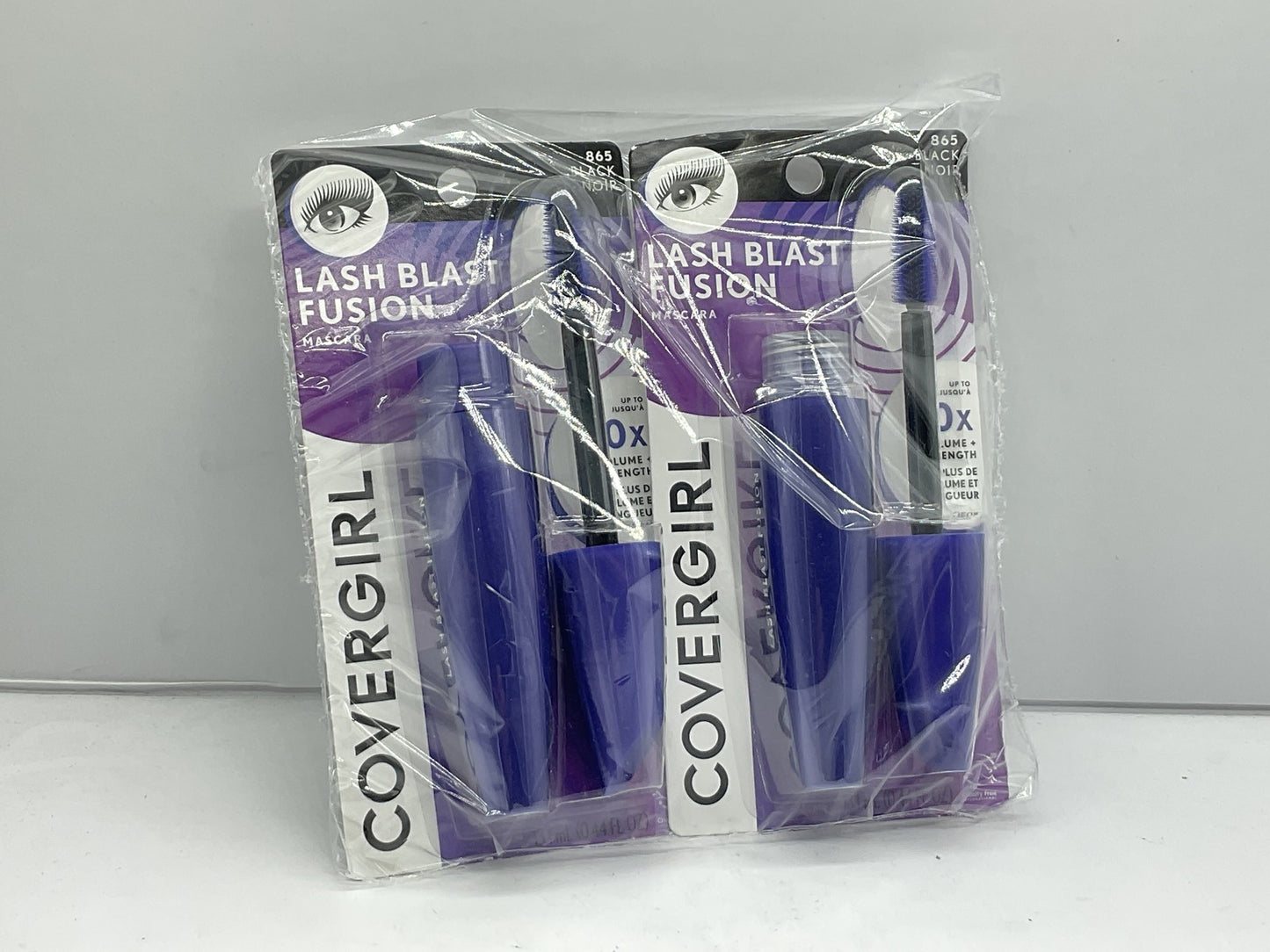 2 PACK - CoverGirl Lash Blast Fusion Mascara - 865 Black