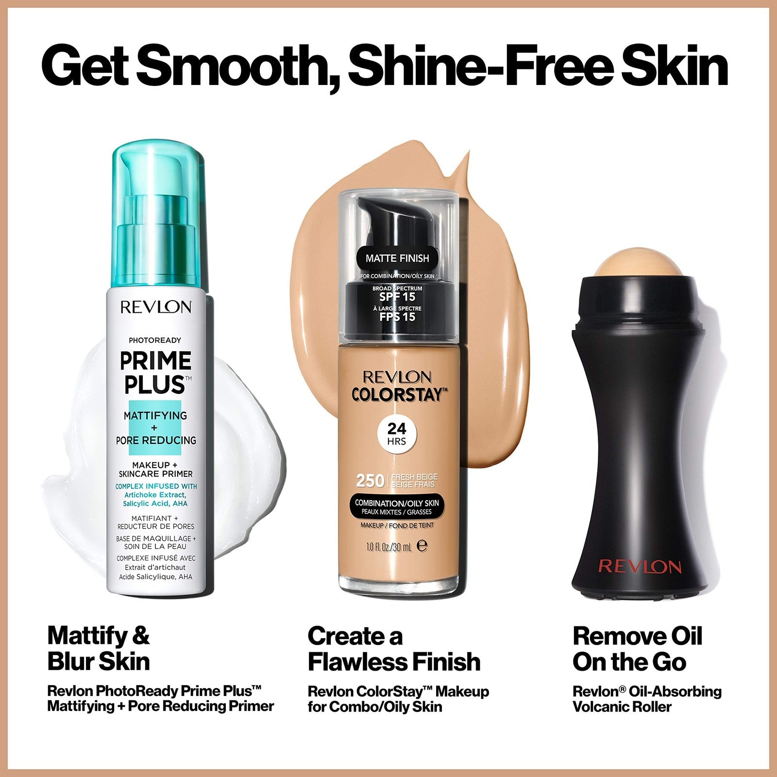 Revlon ColorStay 24Hrs Combination Oily Matte Foundation - 500 Walnut 
