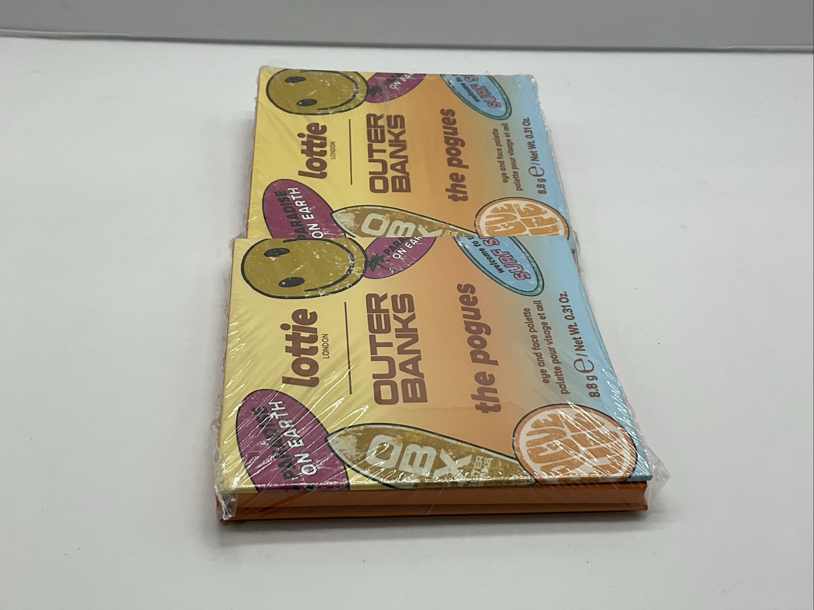 2 PACK - Lottie London x Outer Banks The Pogues Face & Eyeshadow Palette