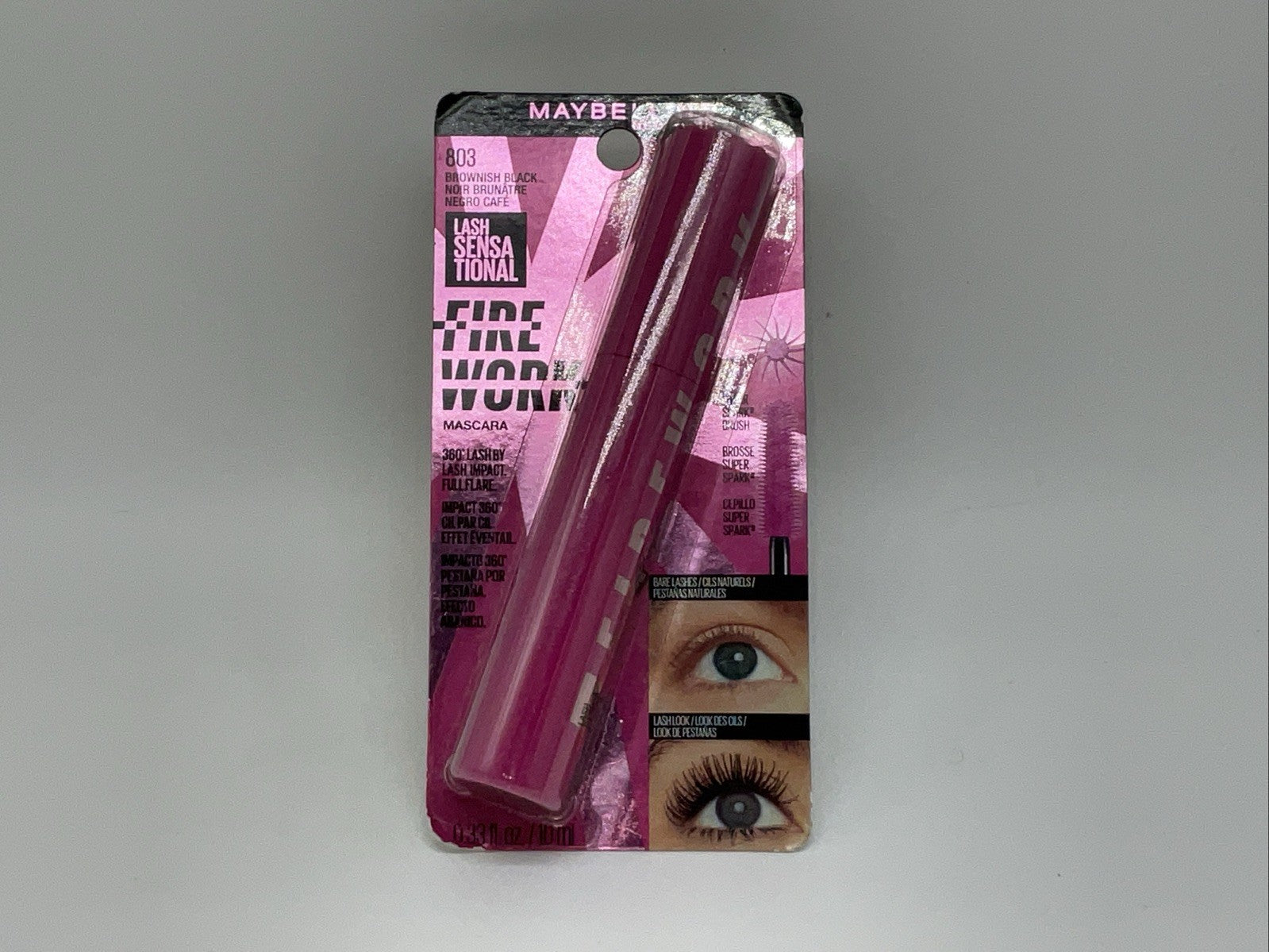 Maybelline LashSensational Firework Washable Mascara - Brownish Black - 803