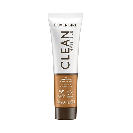 Covergirl Clean Invisible Foundation Vegan Fragrance Free - 168 Warm Sun