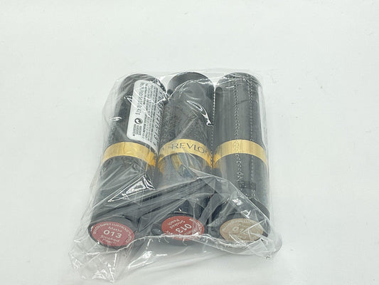 3 PACK - Revlon Super Lustrous Matte Lipstick - 013 Smoked Peach