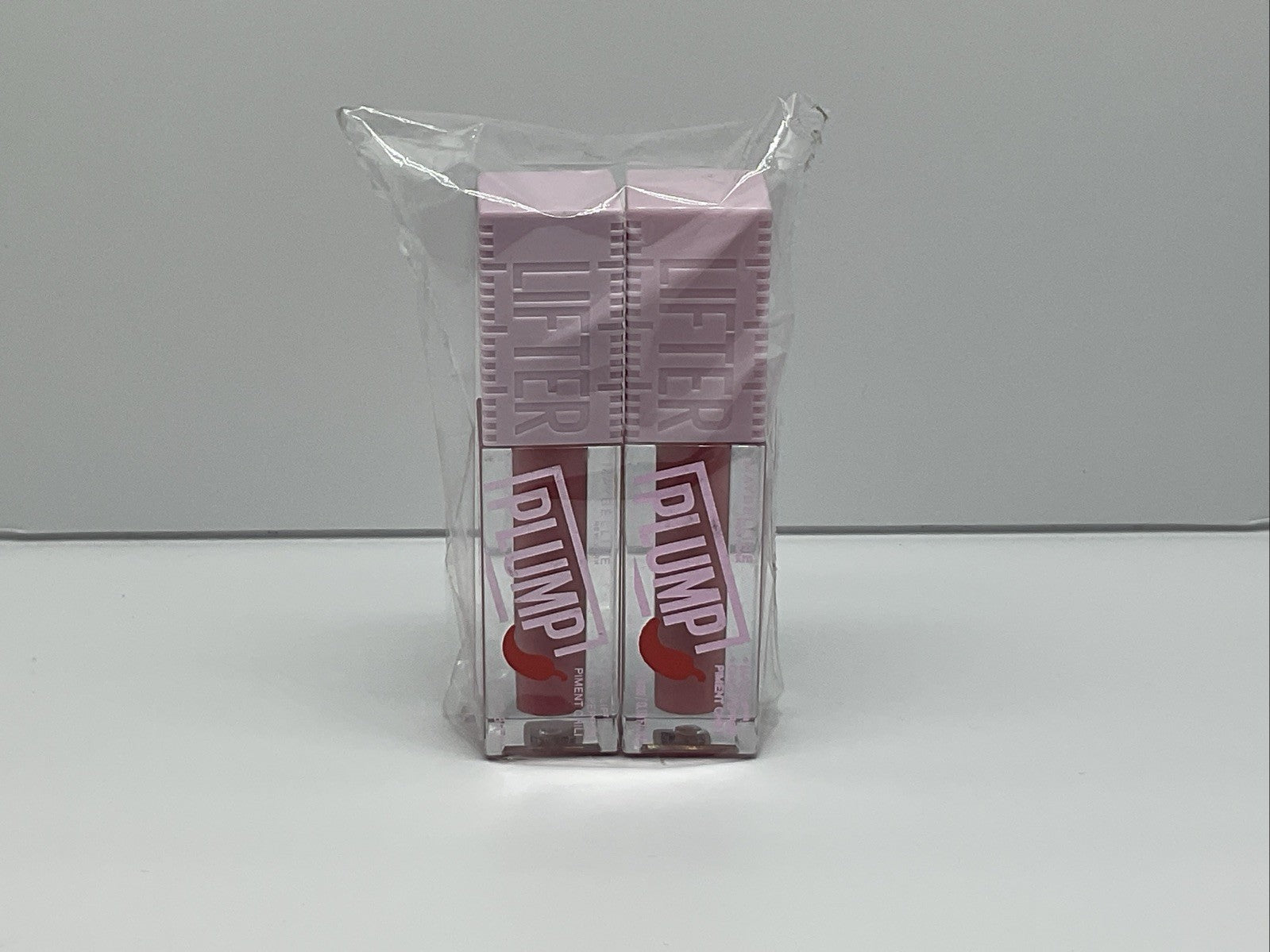 Maybelline Lifter Plump MaxiLip Chili Pepper - 001 Blush Blaze - Set Of 2