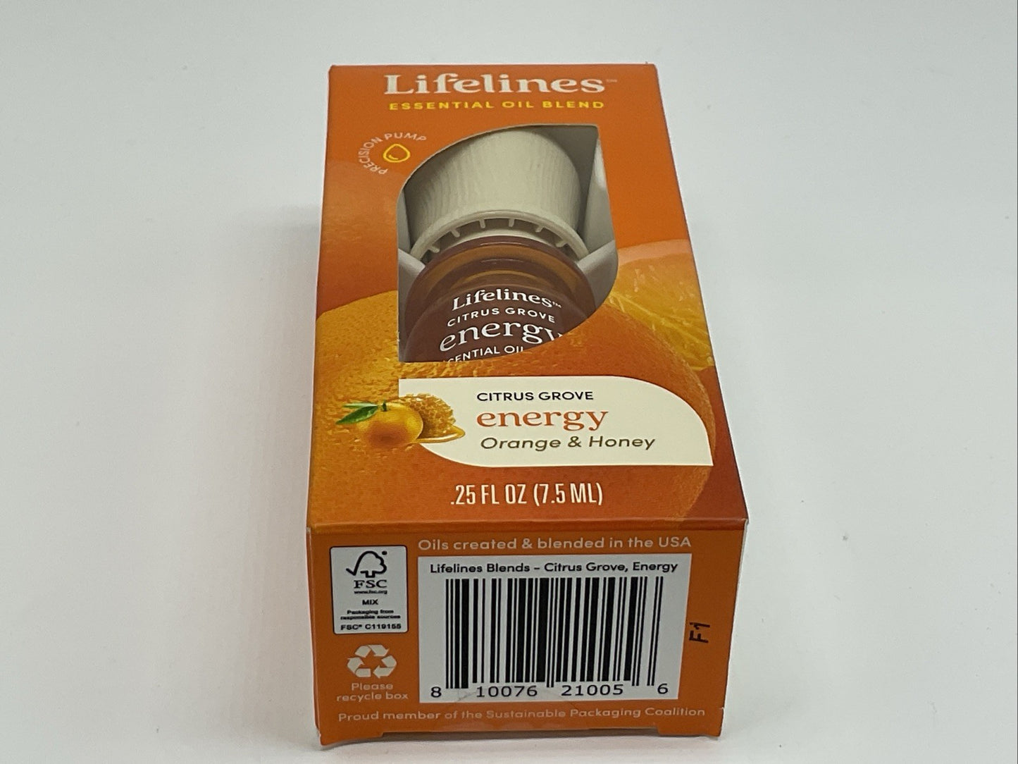 Lifelines Essential Oil Blend - Citrus Grove Focus - Orange & Honey