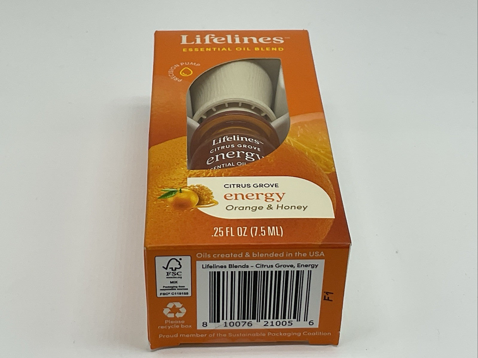 Lifelines Essential Oil Blend - Citrus Grove Focus - Orange & Honey