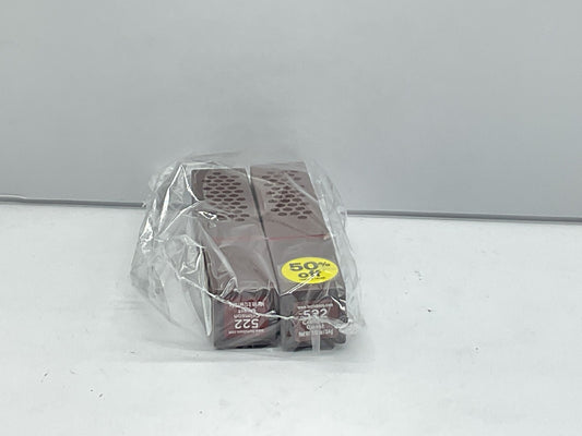 2 PACK - Burt's Bees 100% Natural Lipstick - 522 Crimson Coast
