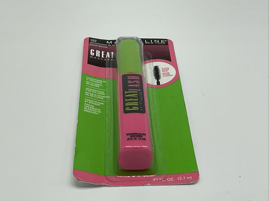 3 Pack Maybelline Great Lash Washable Mascara 0.43 Oz - 102 Brownish Black